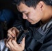 USS Ralph Johnson Sailors Conduct M240B Maintenance