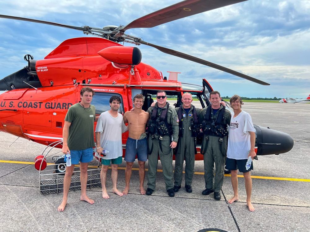 Coast Guard rescues 4 boaters near Dauphin Island, Alabama