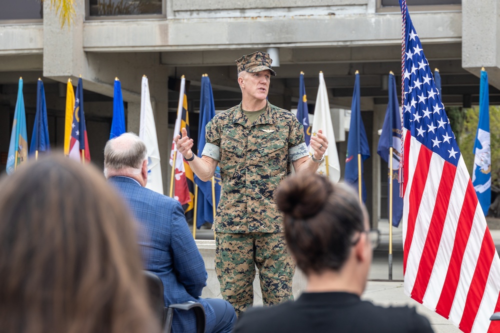 2024 MCI-West Civilian Service award ceremony