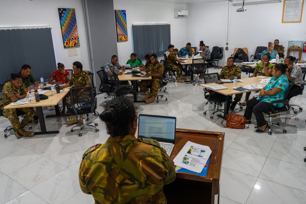 Papua New Guinea Defense Force completes Gender Focal Point training with U.S. DoD support