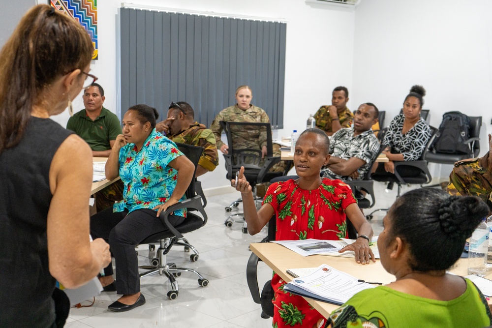 Papua New Guinea Defense Force completes Gender Focal Point training with U.S. DoD support