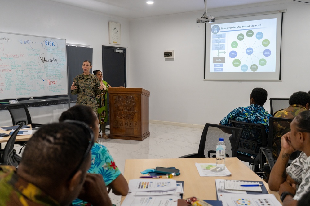 Papua New Guinea Defense Force completes Gender Focal Point training with U.S. DoD support