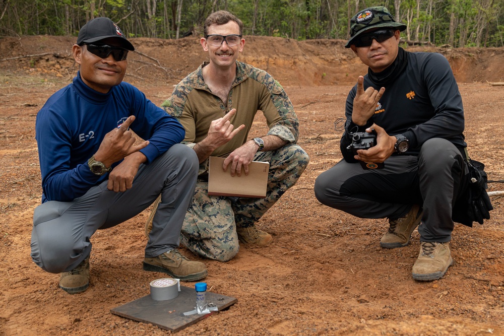 HMA Thailand | EOD Conducts 3D Printed Special Charges Training