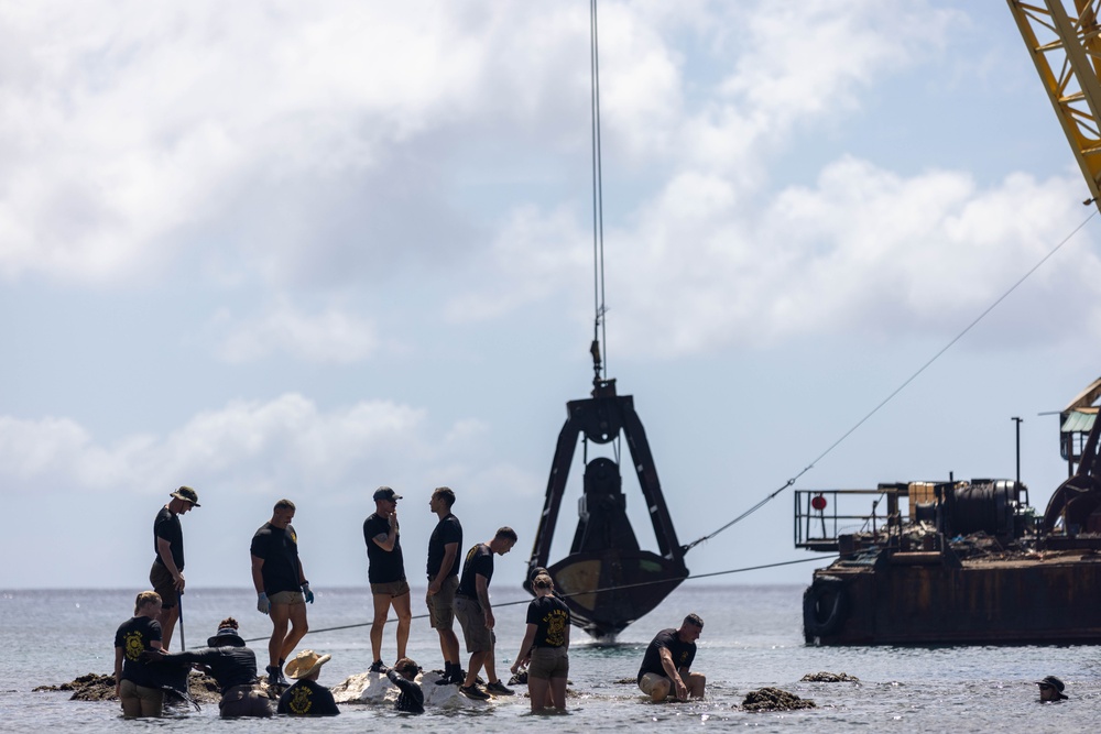 Fortifying partnerships: US Army, AFP divers clear Basco Port obstacles