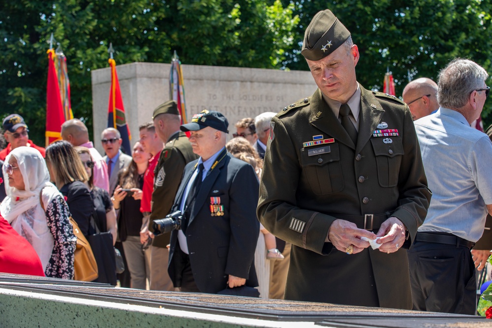 1st Infantry Division Remembers 631 Soldiers killed Post 9/11