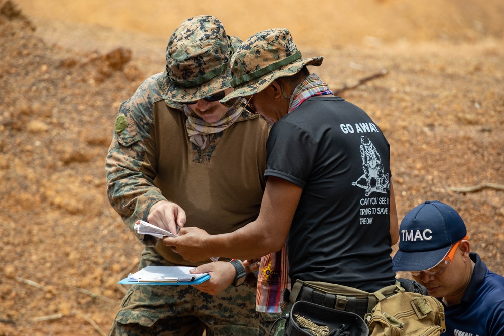 HMA Thailand | EOD Conducts 3D Printed Special Charges Training