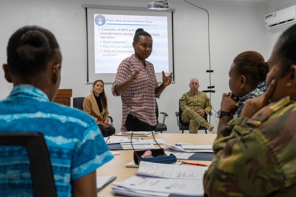 Papua New Guinea Defense Force completes Gender Focal Point training with U.S. DoD support