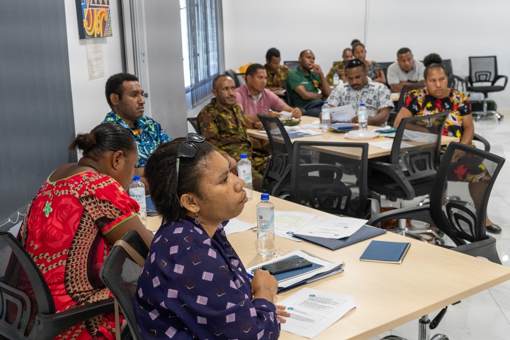 Papua New Guinea Defense Force completes Gender Focal Point training with U.S. DoD support