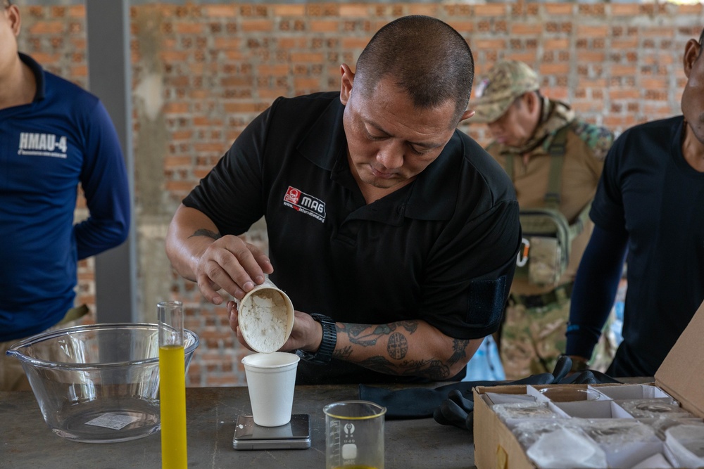 HMA Thailand | EOD Conducts 3D Printed Special Charges Training