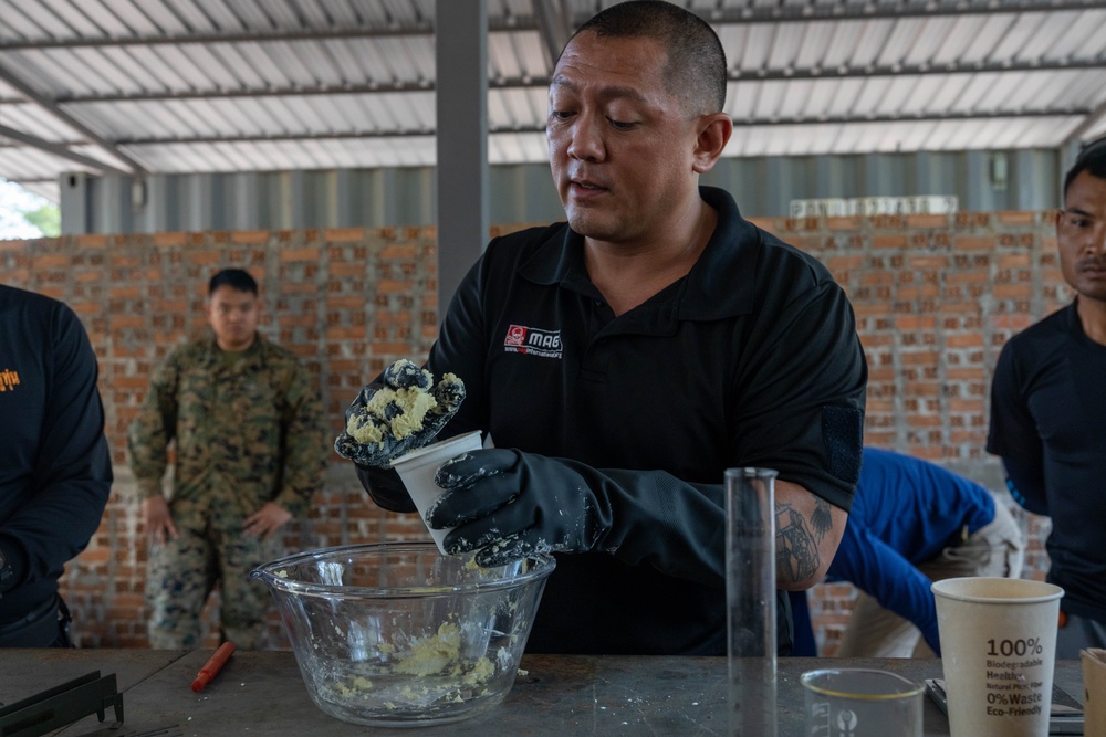 HMA Thailand | EOD Conducts 3D Printed Special Charges Training