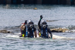 Fortifying partnerships: US Army, AFP divers clear Basco Port obstacles