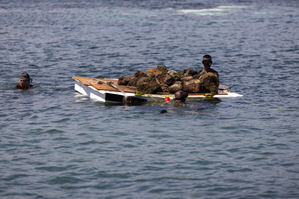 Fortifying partnerships: US Army, AFP divers clear Basco Port obstacles