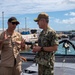 Adm. Stephen Koehler and Fleet Master Chief Davis visit USS Jefferson City (SSN 759) and Polaris Point, Naval Base Guam