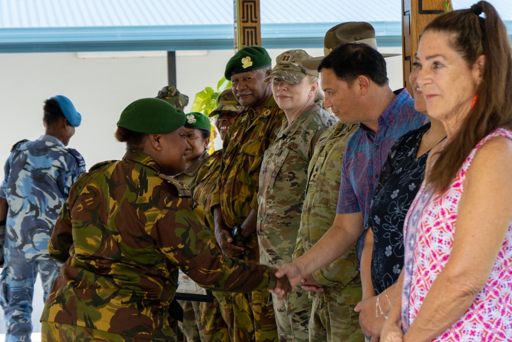 Papua New Guinea Defense Force completes Gender Focal Point training with U.S. DoD support