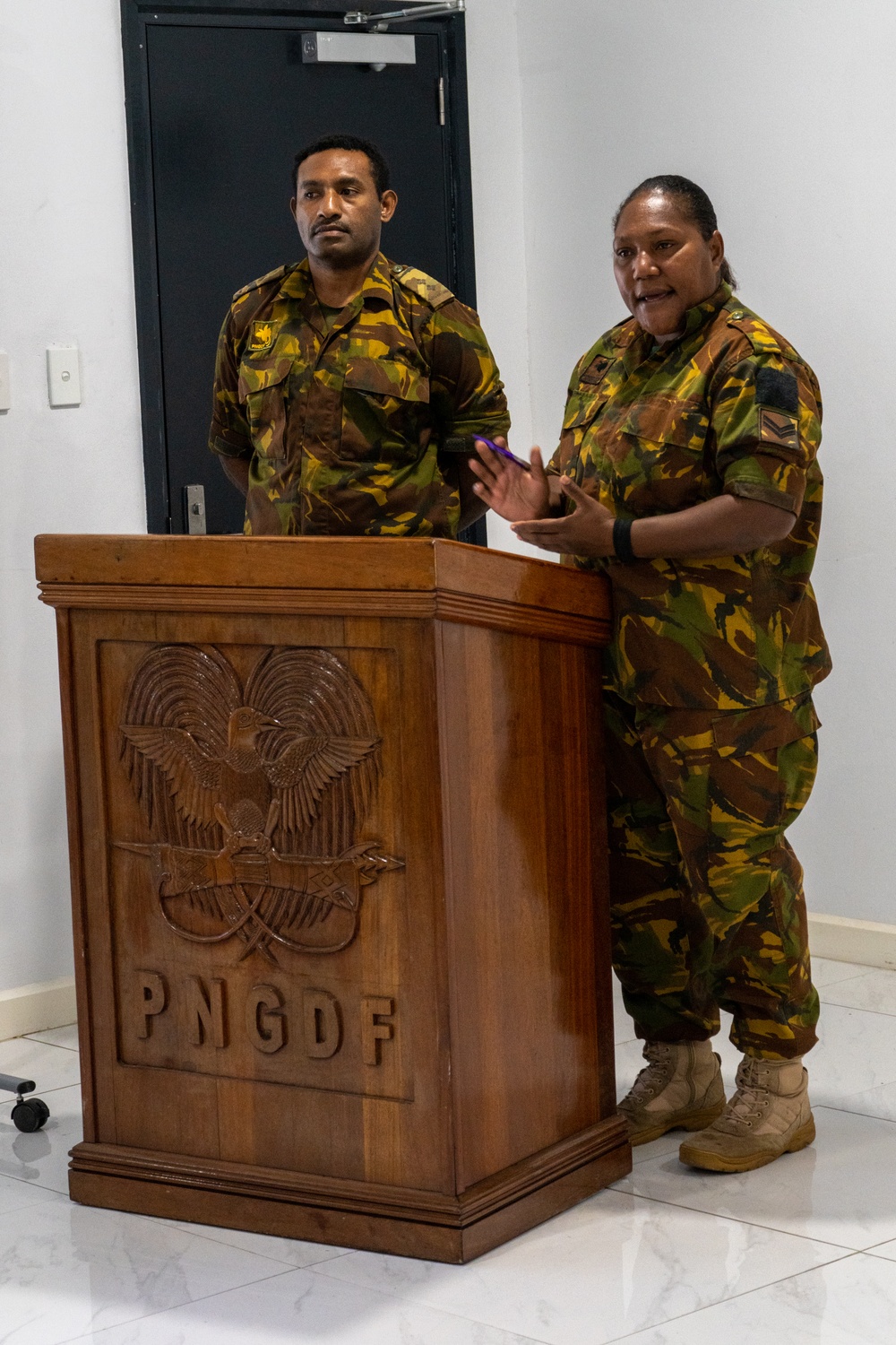 Papua New Guinea Defense Force completes Gender Focal Point training with U.S. DoD support