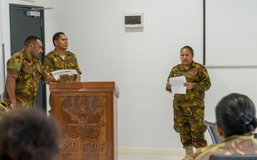 Papua New Guinea Defense Force completes Gender Focal Point training with U.S. DoD support