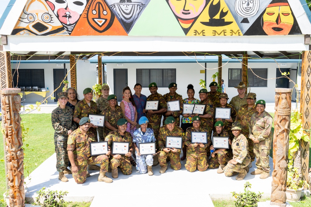 Papua New Guinea Defense Force completes Gender Focal Point training with U.S. DoD support