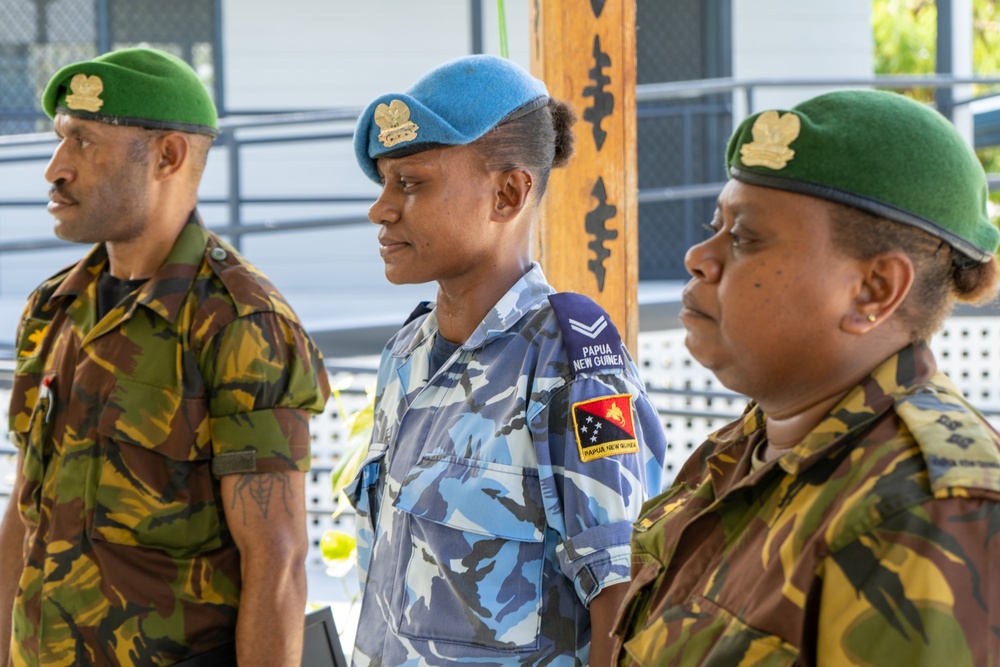 Papua New Guinea Defense Force completes Gender Focal Point training with U.S. DoD support