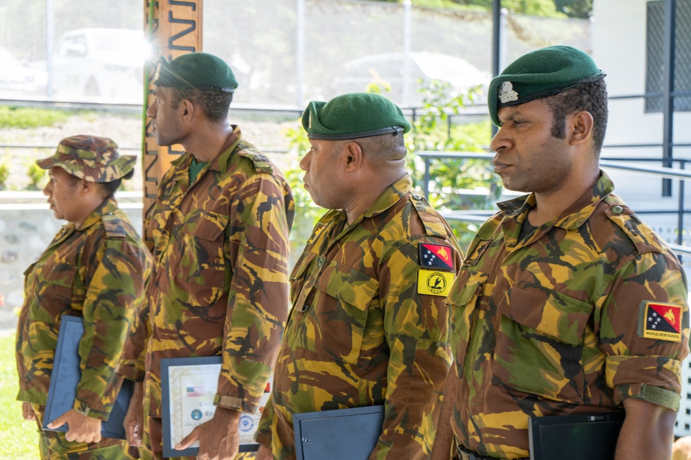 Papua New Guinea Defense Force completes Gender Focal Point training with U.S. DoD support