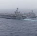 Abraham Lincoln conducts replenishment at sea