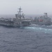 Abraham Lincoln conducts a replenishment at sea