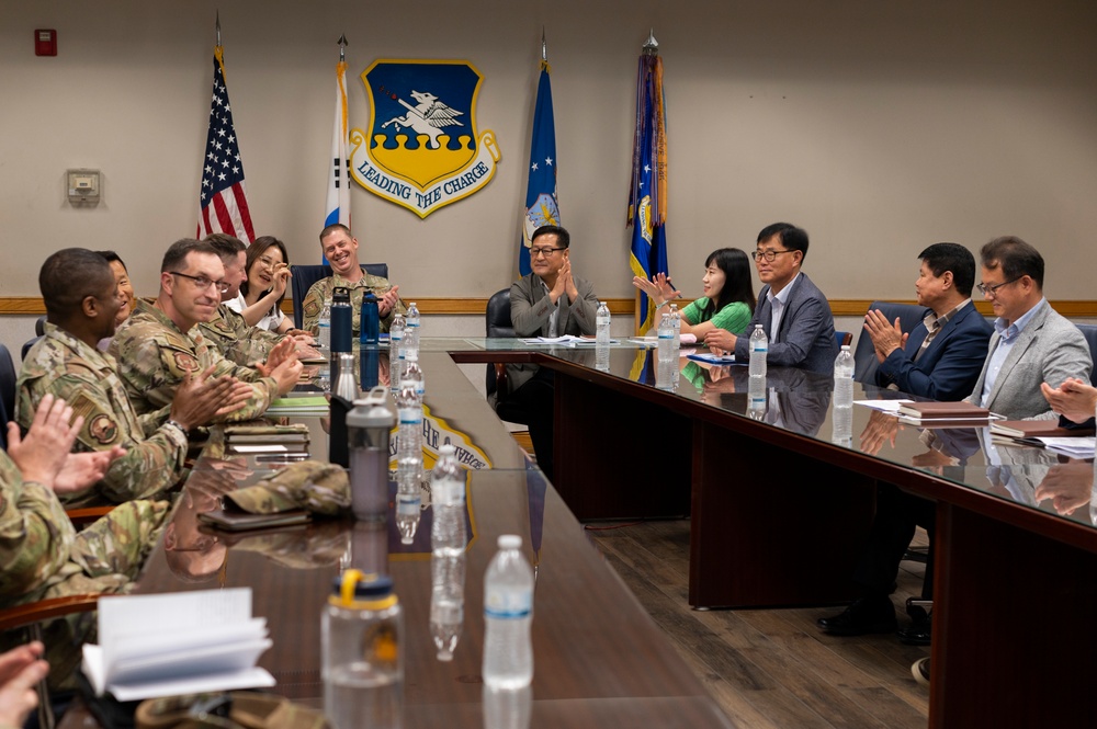 51st Fighter Wing, city council celebrate 51 years of partnership