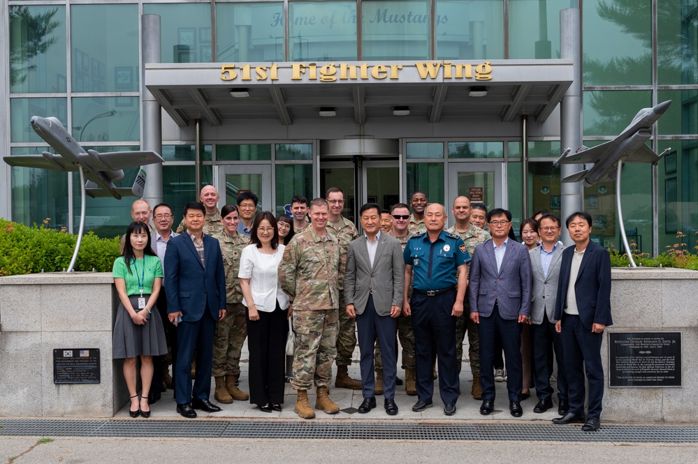 51st Fighter Wing, city council celebrate 51 years of partnership