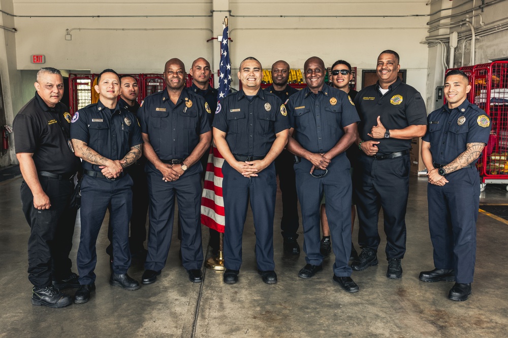 Navy Reserve Establishes First Fire and Emergency Services Unit on Guam