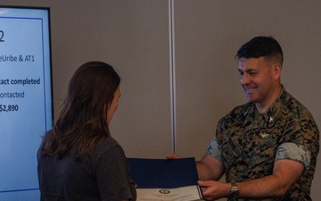 Navy-Marine Corps Relief Society recognizes the efforts of volunteers and service members across MCAS Iwakuni