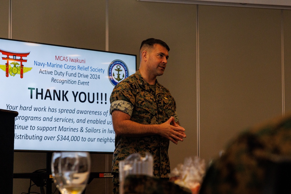 Navy-Marine Corps Relief Society recognizes the efforts of volunteers and service members across MCAS Iwakuni