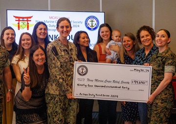 Navy-Marine Corps Relief Society recognizes the efforts of volunteers and service members across MCAS Iwakuni