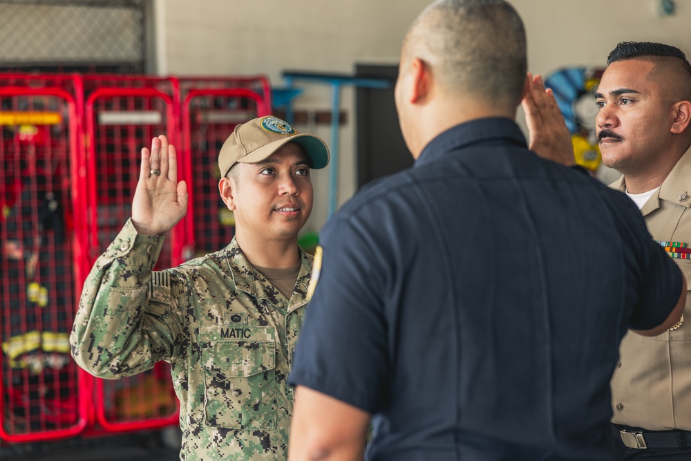 Navy Reserve Establishes First Fire and Emergency Services Unit on Guam