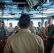Colombian War College Tours USS Carl Vinson (CVN 70)