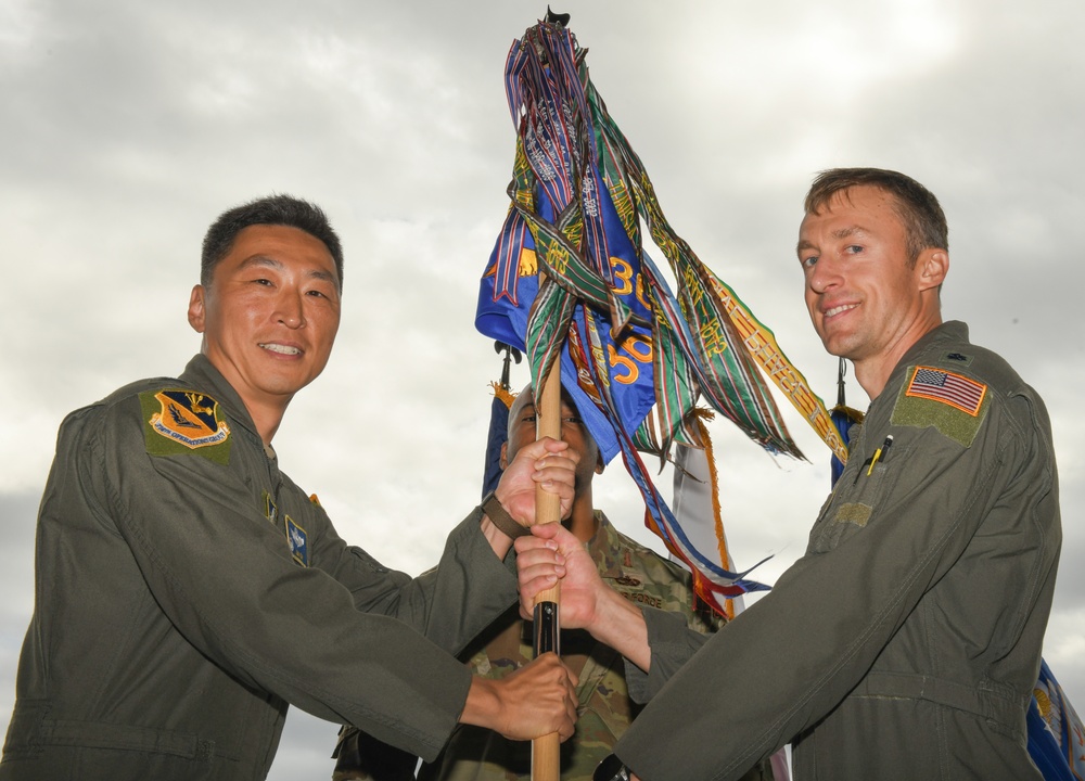 36th Airlift Squadron change of command