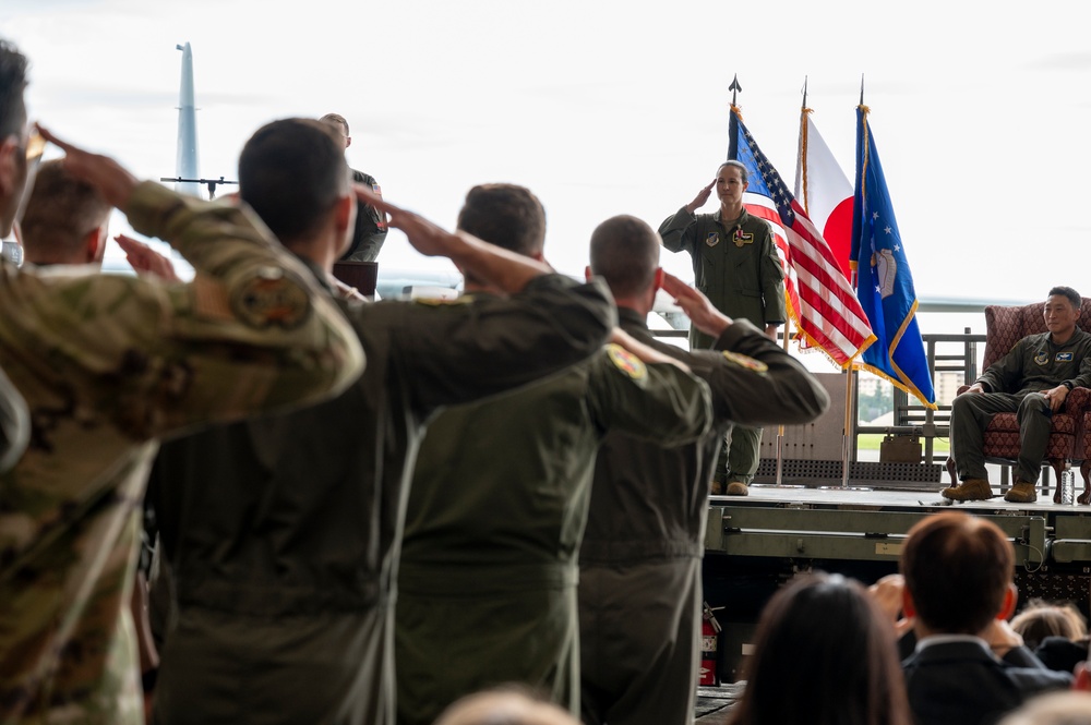 36th AS change of command