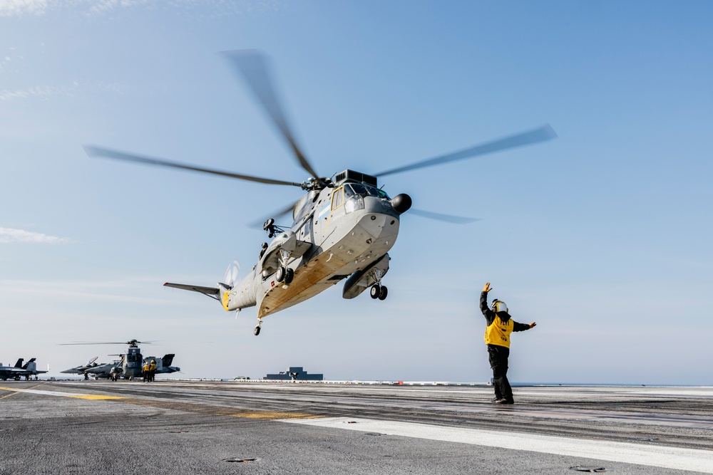 George Washington Conducts a Bi-Lateral Exercise with the Argentine Navy