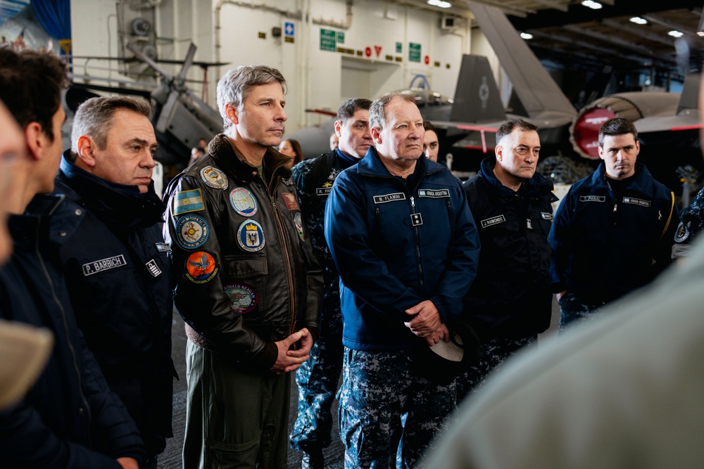 George Washington Conducts a Bi-Lateral Exercise with the Argentine Navy