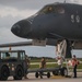 37th Expeditionary Bomb Squadron B-1B Lancer lands at Andersen Air Force Base during BTF 24-6