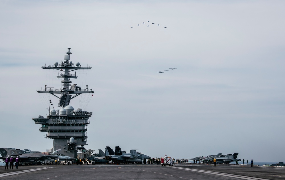 George Washington Conducts a Bi-Lateral Exercise with the Argentine Navy