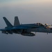 KC-135 refuels U.S. Navy Fighters in U.S. Central Command