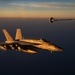 KC-135 refuels U.S. Navy Fighters in U.S. Central Command