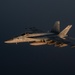 KC-135 refuels U.S. Navy Fighters in U.S. Central Command