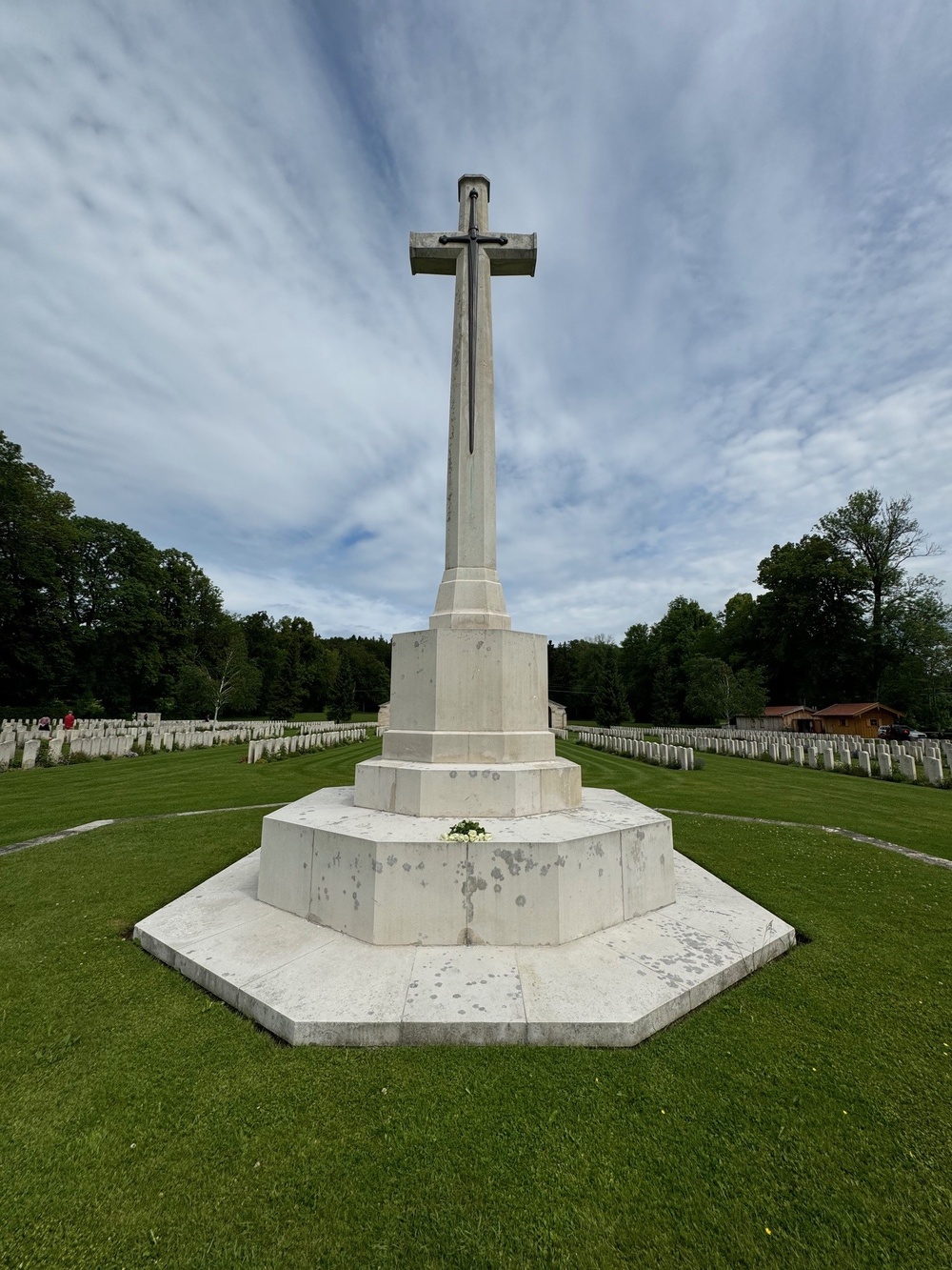 Ceremony of Remembrance at Durnbach War Cemetery