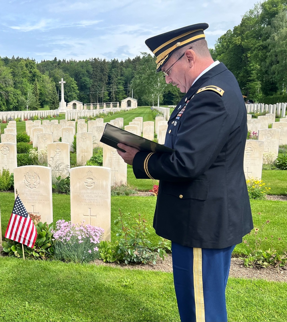 Memorial Day, Ceremony of Remembrance at Durnbach War Cemetery