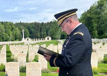 Memorial Day, Ceremony of Remembrance at Durnbach War Cemetery