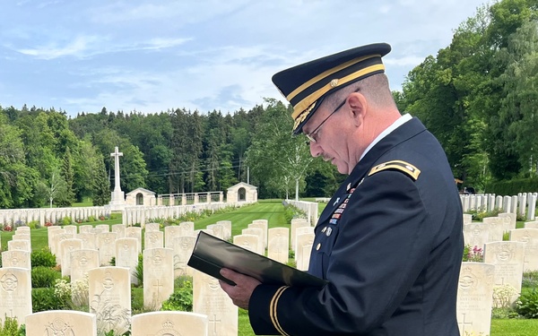 Memorial Day, Ceremony of Remembrance at Durnbach War Cemetery