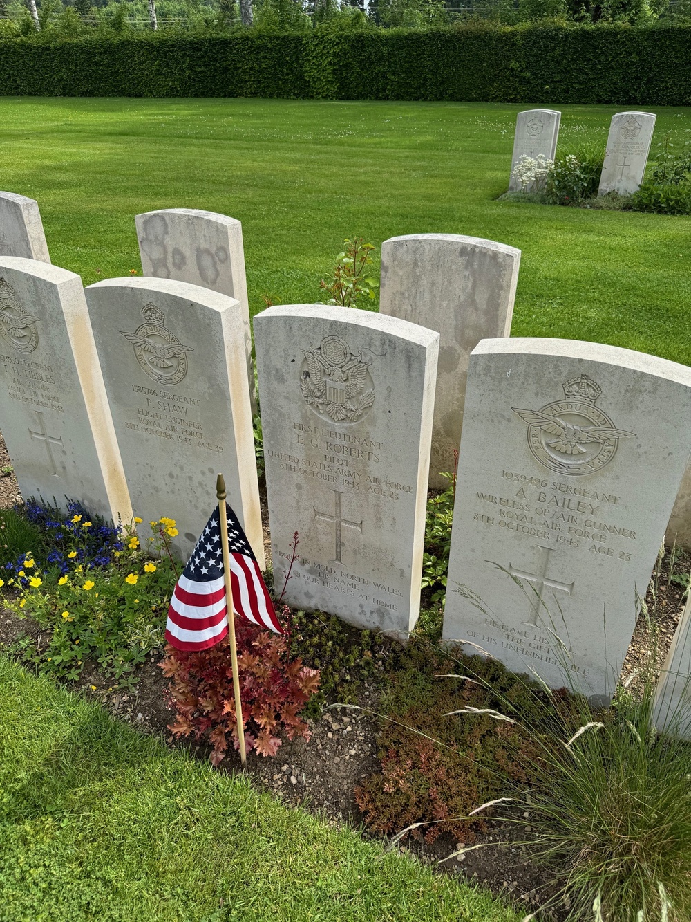 Memorial Day Ceremony of Remembrance at Durnbach War Cemetery