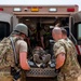 U.S. Airmen conduct an emergency response training exercise