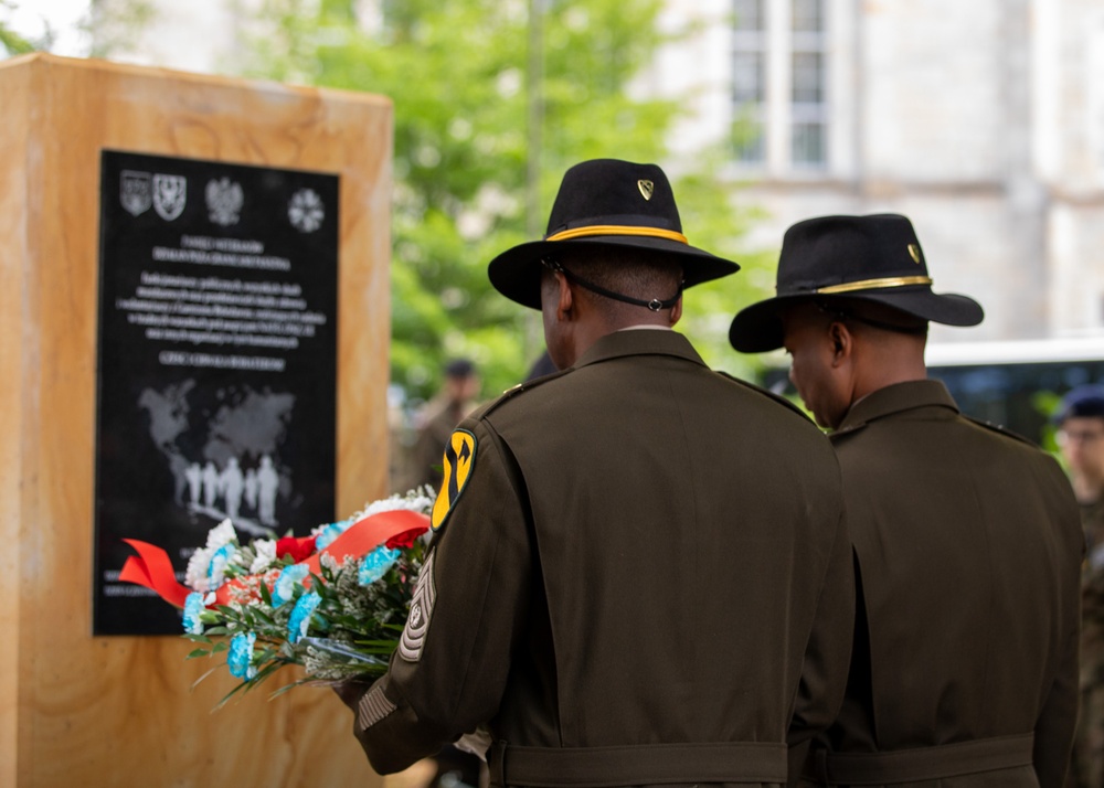 1st Cavalry Division attends Polish Veterans of Foreign Missions Day in Boleslawiec, Poland