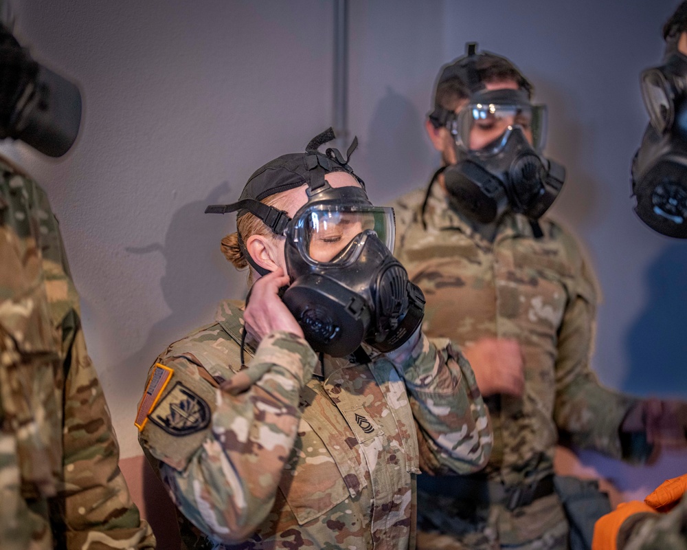 10th AAMDC Conducts CBRN Training 2024